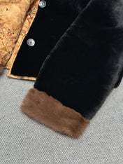 HERMES 25S REVERSIBLE FUR JACKET 474