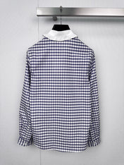 CELINE 25S PLAID SHIRT 0112