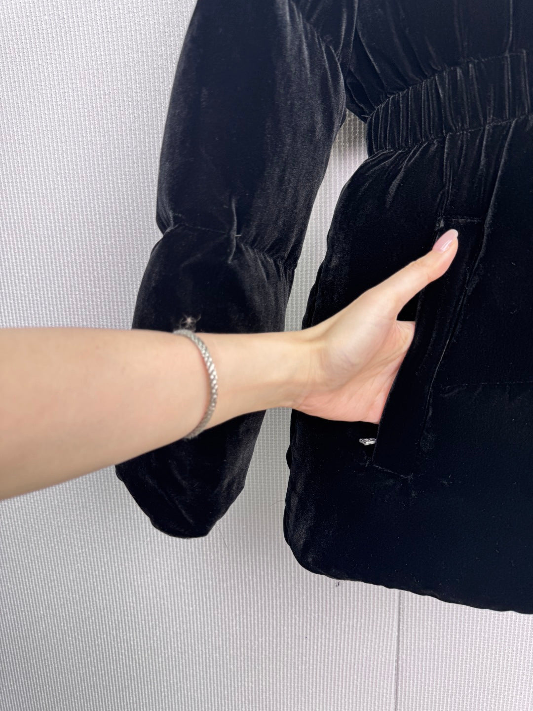 PRADA 25S VELVET JACKET 497