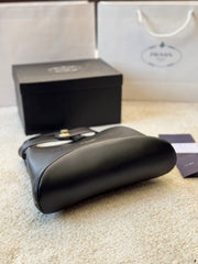 CAREY BAG 45 IN BLACK SMOOTH SHINY CALFSKIN