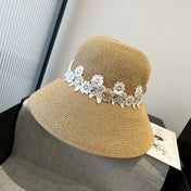 WIDE BRIM HAT MODEL 652030 IN WOVEN STRAW