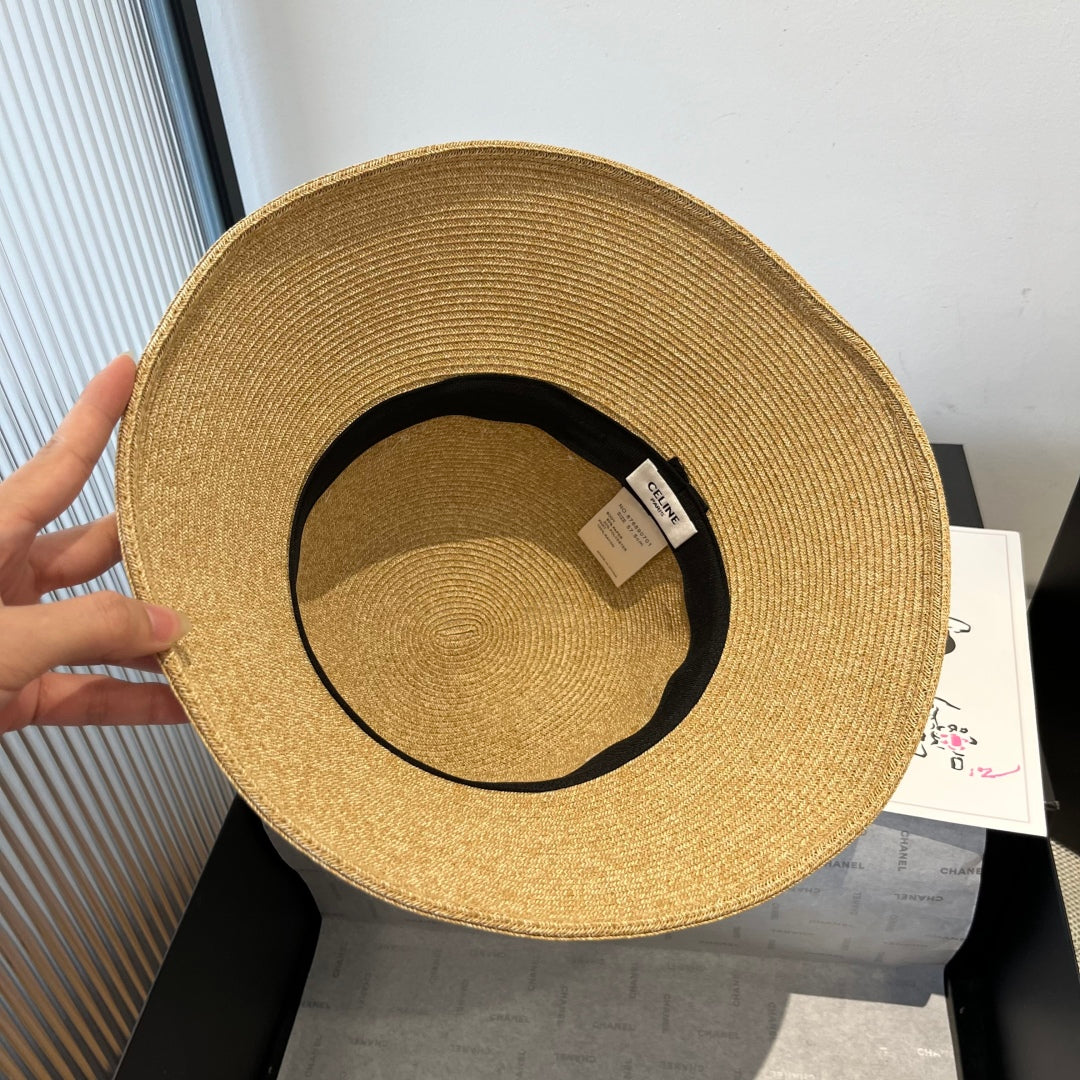 WIDE BRIM HAT MODEL 652030 IN WOVEN STRAW