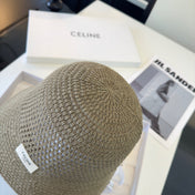 CELINE 26S CROCHET BUCKET HAT STYLE 19