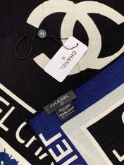 CHANEL 25S SCARF 135 CM IN CASHMERE AND SILK 943320