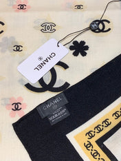 CHANEL 25S SCARF 140 CM IN CASHMERE AND SILK 943339