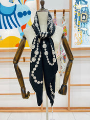 CHANEL 25S SCARF 140 IN CASHMERE 991649