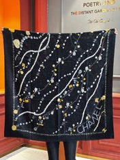 CHANEL 25S SCARF 200 IN CASHMERE 991713