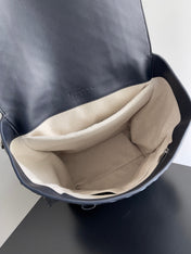 BACK TO SCHOOL BACKPACK 39 IN MIDNIGHT BLUE LAMBSKIN