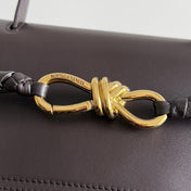 MEDIUM CIAO CIAO 34 IN BROWN CALFSKIN