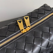 MINI LOOP CAMERA BAG 22 IN BLACK CALFSKIN