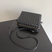 MINI LOOP CAMERA BAG 22 IN BLACK CALFSKIN