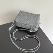 MINI LOOP CAMERA BAG 22 IN GREY CALFSKIN