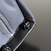 BOTTEGA VENETA 25S TOKYO SMALL WASHBAG 20 IN SHADOW NYLON