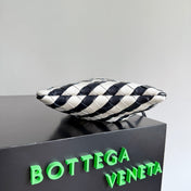 BOTTEGA VENETA 25S DUSTBAG 21 IN ZEBRA PATTERN CALFSKIN