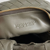 BOTTEGA VENETA 25S MINI JODIE 26 IN OLIVE GREEN CALFSKIN