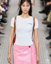 Miu 25C Petit Bateau X Miu Miu stretch jersey slim T-shirt 228169