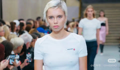 Miu 25C Petit Bateau X Miu Miu stretch jersey slim T-shirt 228169