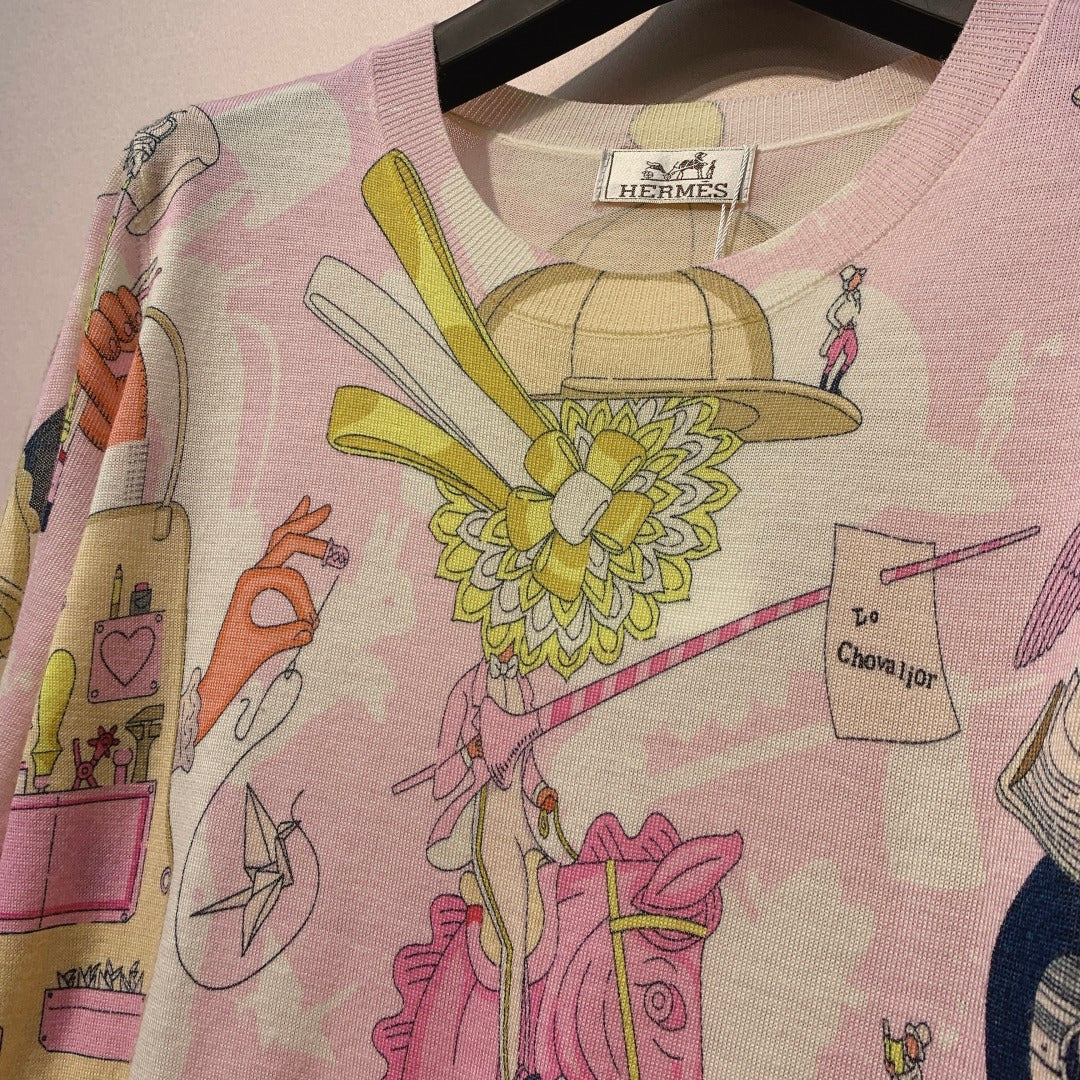 HERMES 25S CREW NECK T‑SHIRT 394