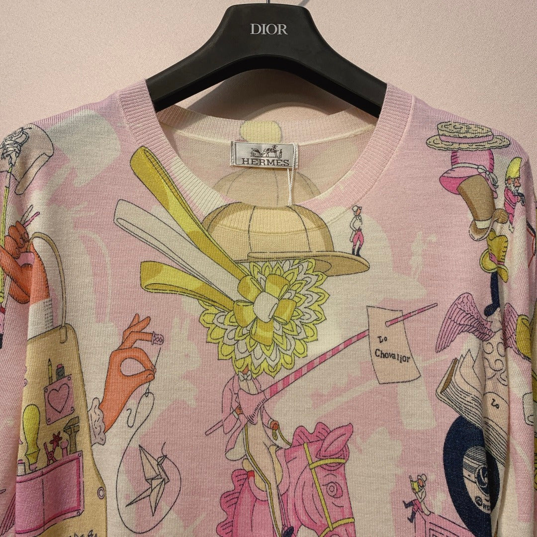 HERMES 25S CREW NECK T‑SHIRT 394