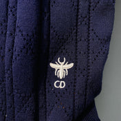 DIOR 26S SHORT-SLEEVE POLO SWEATER 1212