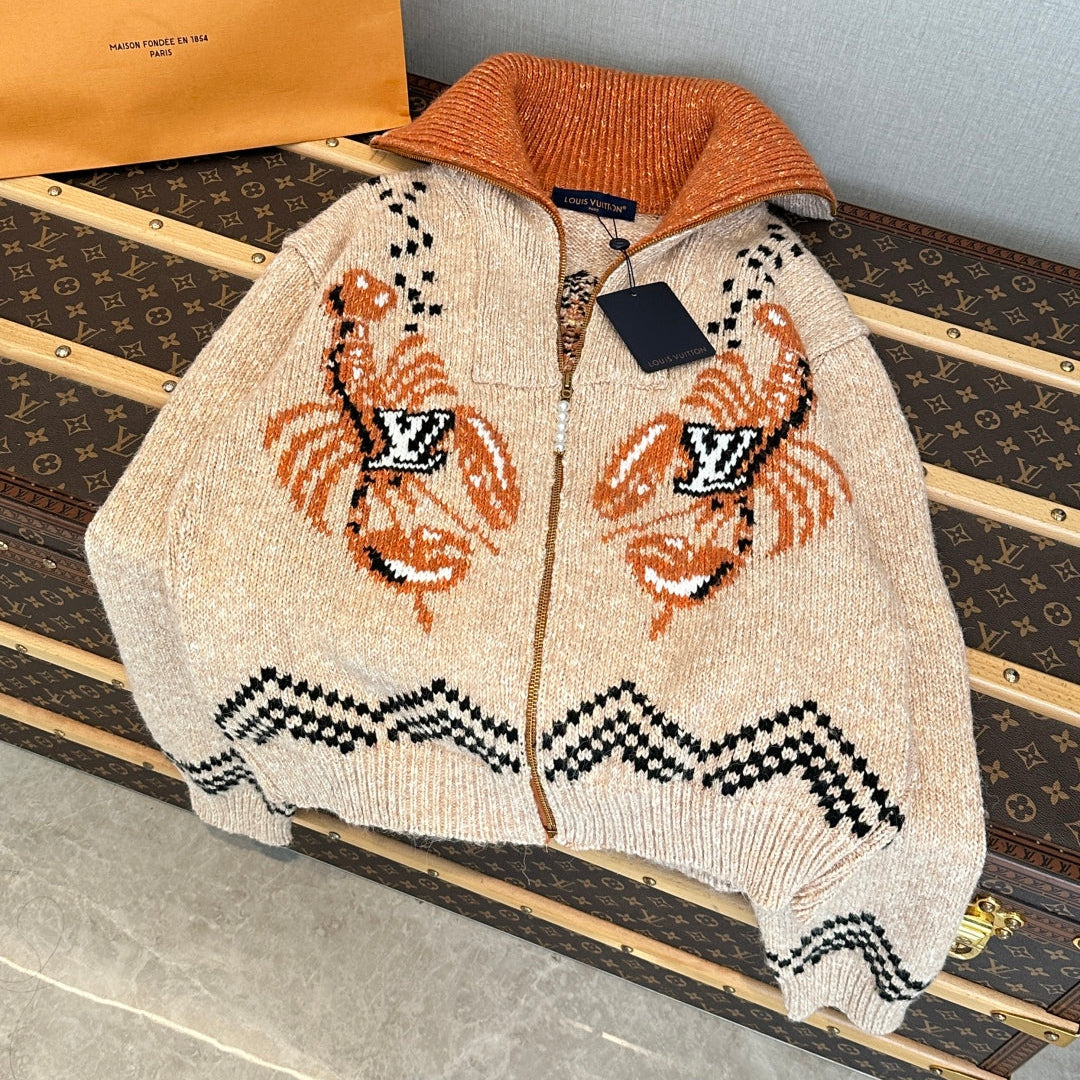 LV 25S WOOL CARDIGAN 0016