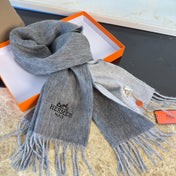 HERMES 25S SCARF 180 IN CASHMERE 987741