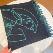 HERMES 25S SCARF 195 IN CASHMERE 989850