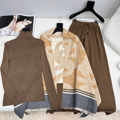 HERMES 25S THREE-PIECE KNIT SET 222