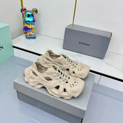 BALENCIAGA 25S SPIDER-MAN SNEAKERS IN LIGHT BEIGE SYNTHETIC RUBBER