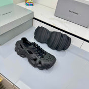 BALENCIAGA 25S SPIDER-MAN SNEAKERS IN BLACK SYNTHETIC RUBBER