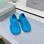 BALENCIAGA 25S SPIDER-MAN SNEAKERS IN BLUE SYNTHETIC RUBBER