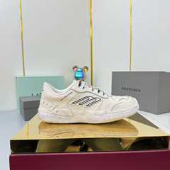 BALENCIAGA 25S SNEAKERS IN WHITE LEATHER