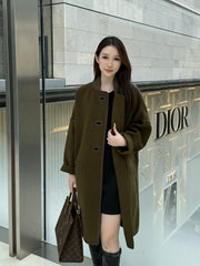 HERMES 25S REVERSIBLE LONG COAT 239