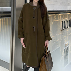 HERMES 25S REVERSIBLE LONG COAT 239