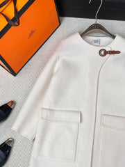 HERMES 25S CASHMERE COAT 197