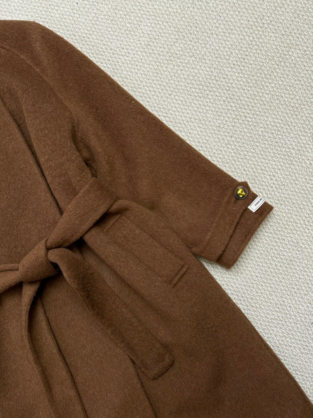 MAX MARA 25S TURTLENECK CASHMERE COAT 132