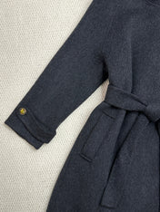 MAX MARA 25S TURTLENECK CASHMERE COAT 131