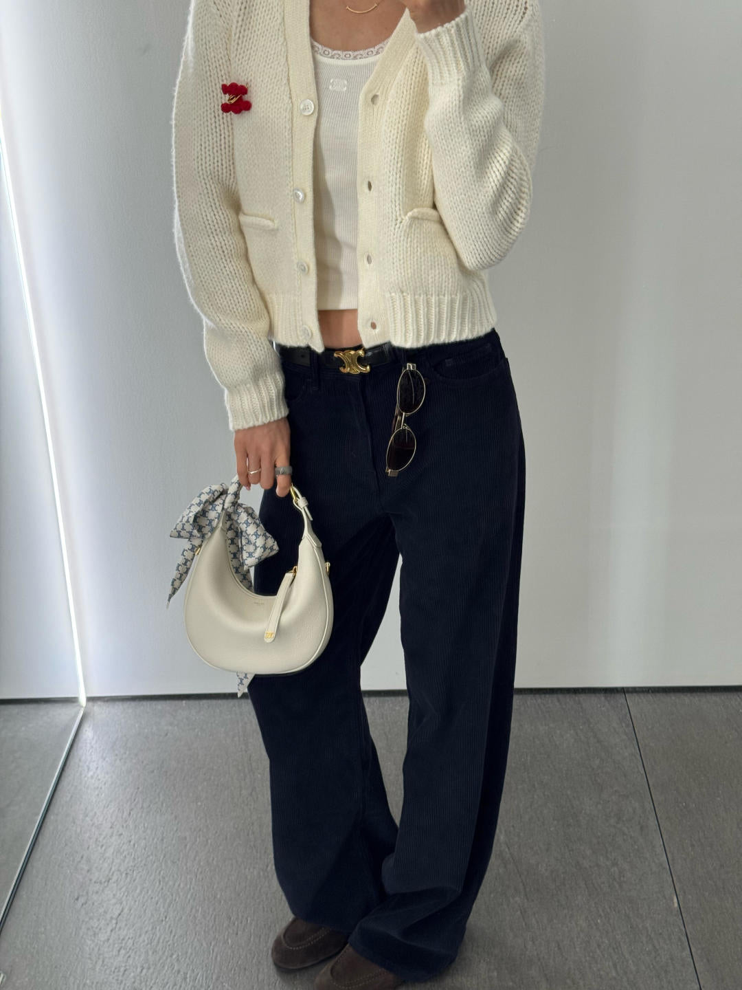 CELINE 25S KNITTED CARDIGAN 0002