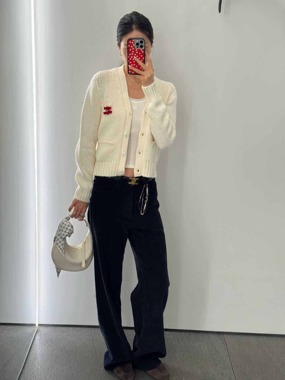 CELINE 25S KNITTED CARDIGAN 0002