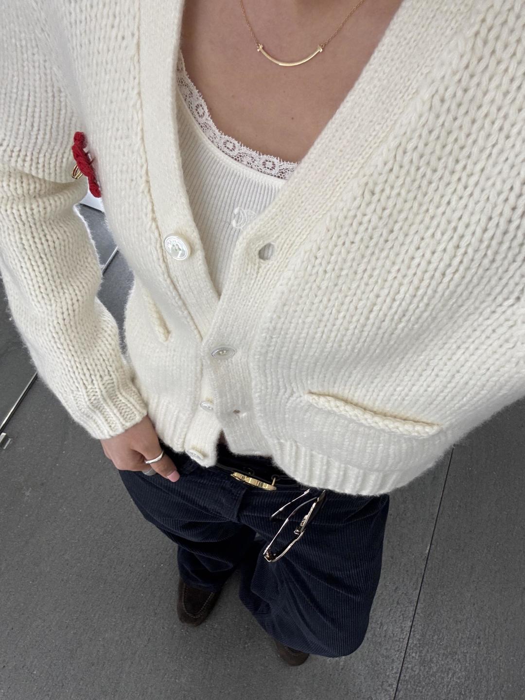 CELINE 25S KNITTED CARDIGAN 0002