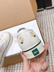 DIOR 26S SALTWIND SNEAKER IN WHITE FABRIC STYLE 4