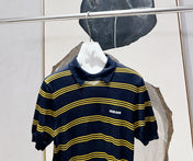 MIUMIU SHORT-SLEEVED KNITTED SWEATER STYLE 108