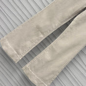 CHANEL LIGHT BEIGE FLARED JEANS