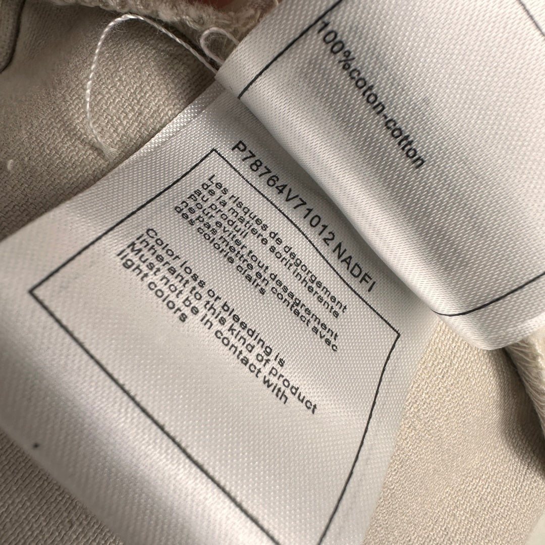 CHANEL LIGHT BEIGE FLARED JEANS
