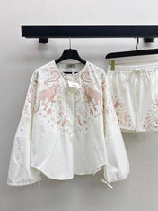 HERMES 26S SHIRT AND SHORTS SET 592