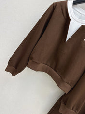 ALO SWEATSHIRT & SKIRT SET STYLE 92