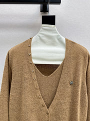 HERMES 25S V-NECK SWEATER 246