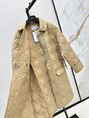 DIOR 25S LONG STAND COLLAR COAT 531