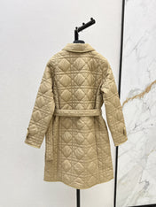 DIOR 25S LONG STAND COLLAR COAT 531
