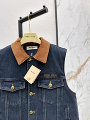 MIUMIU DENIM VEST 00380